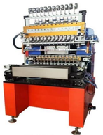 12-Echel Troellog Llawn Awtomatig Taping One Machine