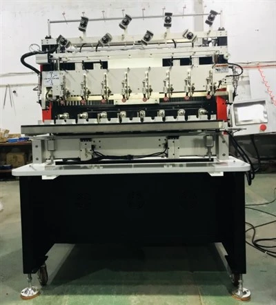 Eight Axis Automatic Skeleton Bobbin Transformer Winding Machine